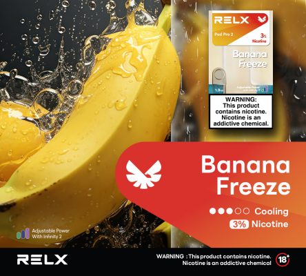 RELX Pod Banana Freeze