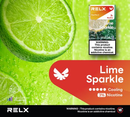 RELX Pod Lime Sparkle