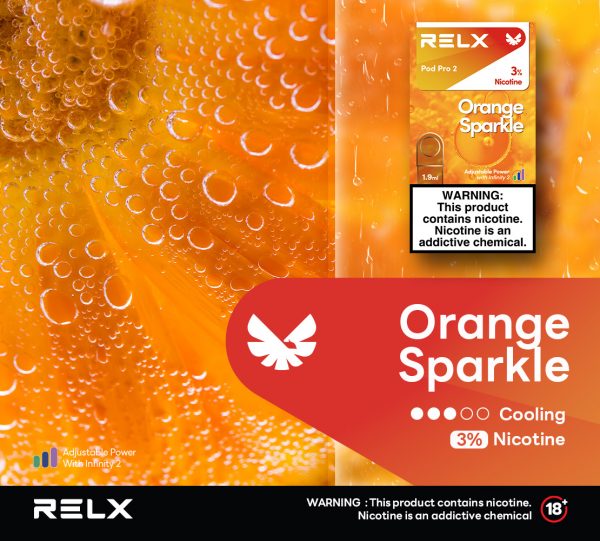 RELX Pod Orange Sparkle