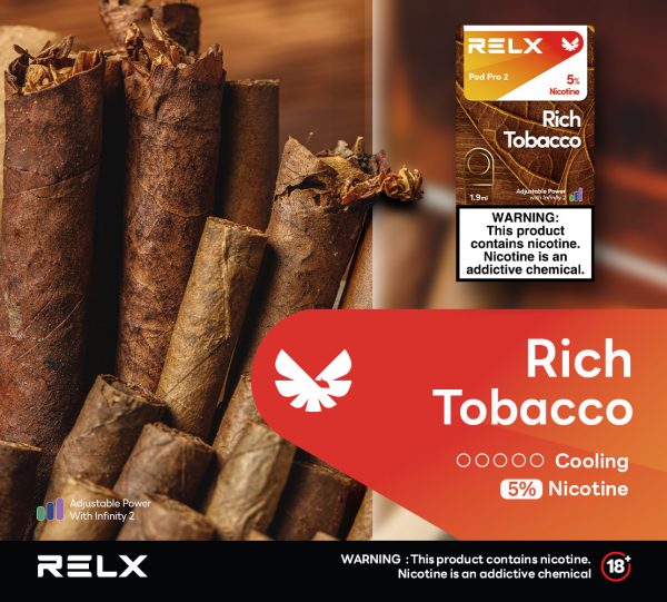 RELX Pod Rich Tobacco