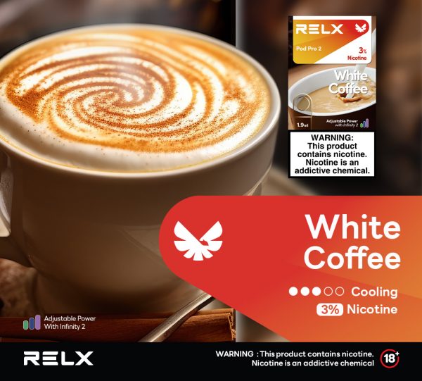 RELX Pod White Coffee