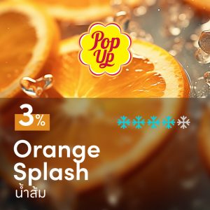 Pop up Orange Splash